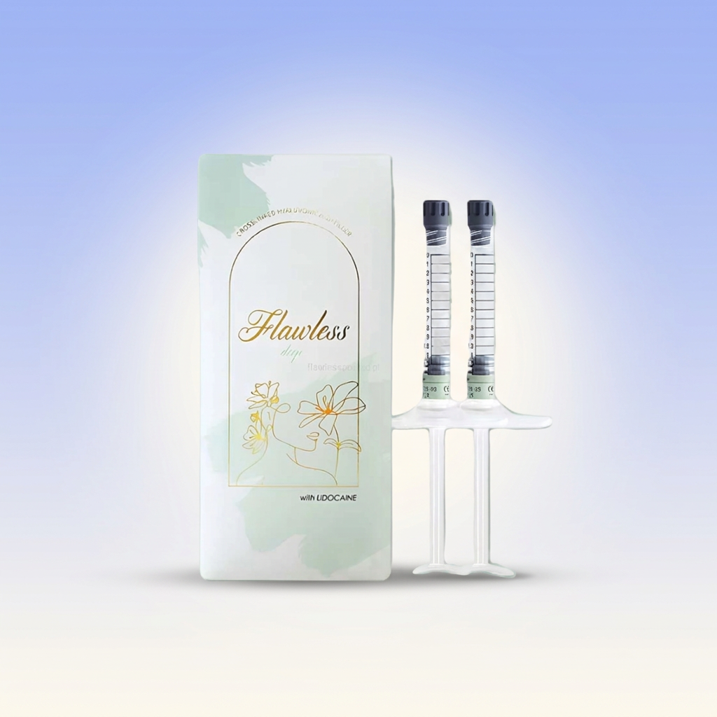 Flawless Deep cu Ldocaina Mărire Buze 2x1ml