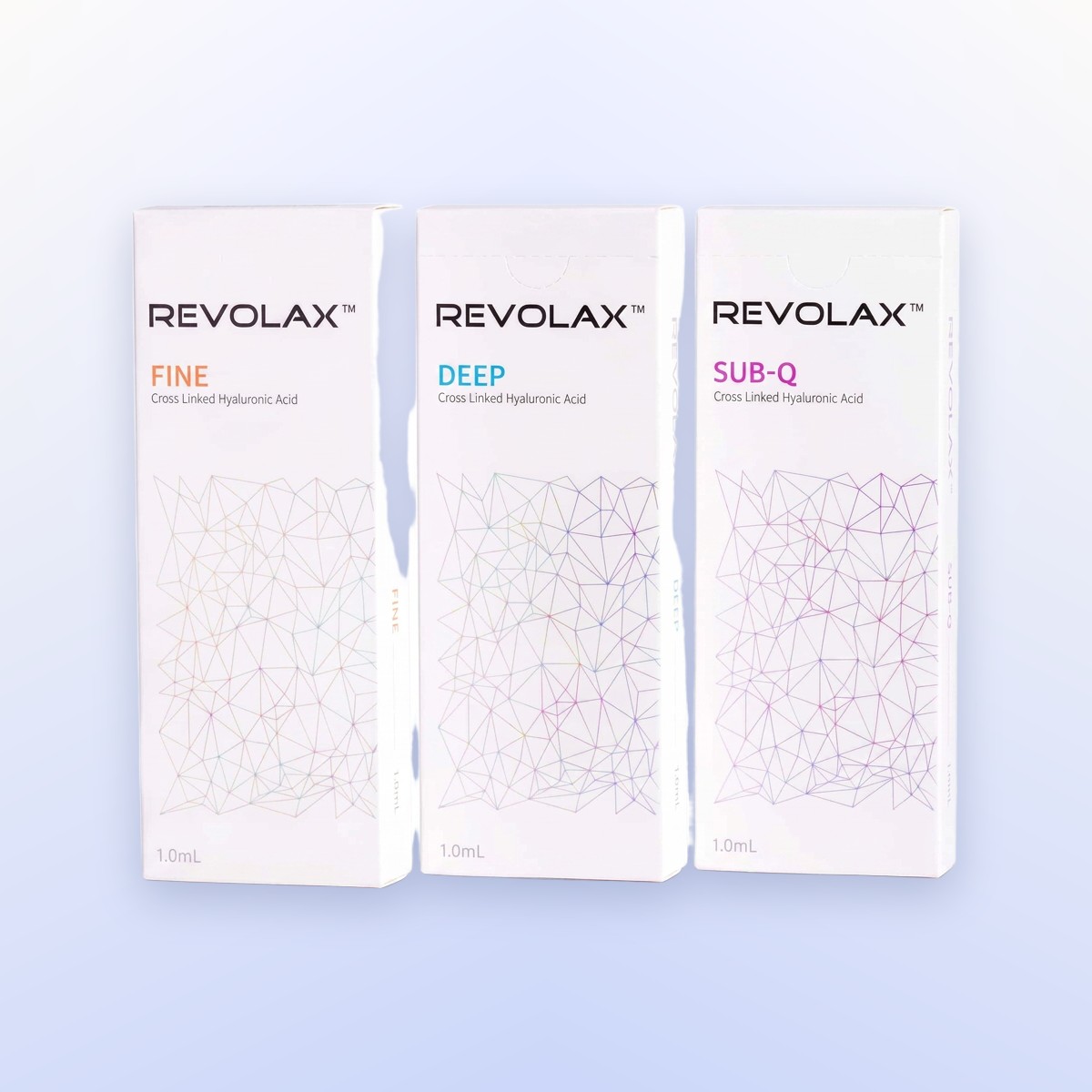 Pachet 10 Revolax Acid Hialuronic Buze/Pomeți/Riduri