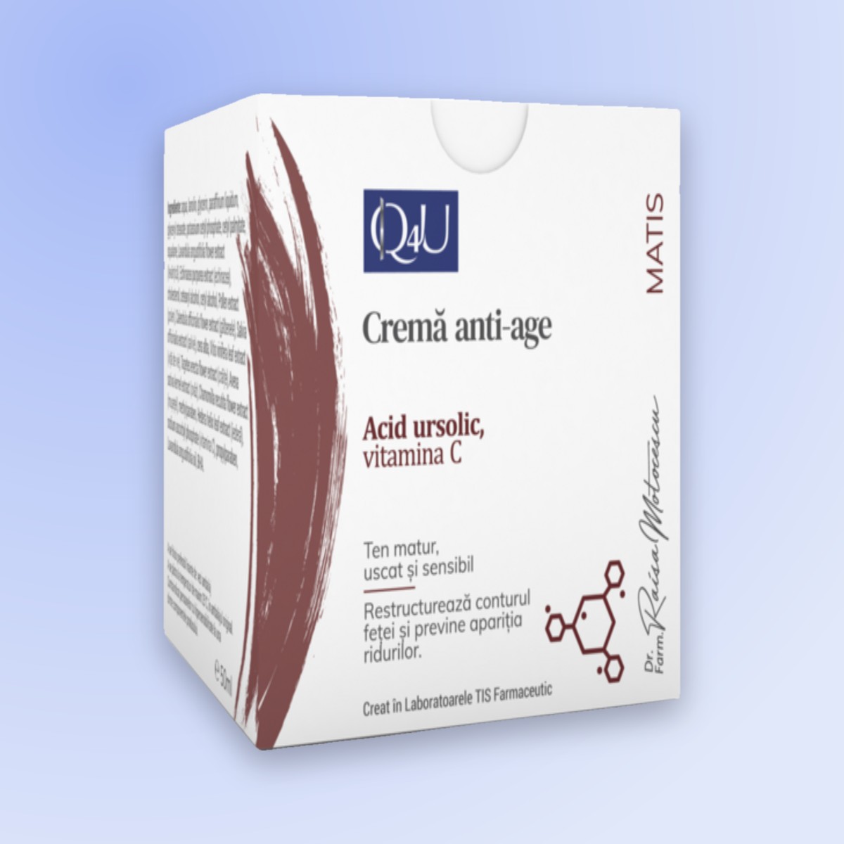 TIS Crema anti-age cu vitamina C – Cremă, 50 ml
