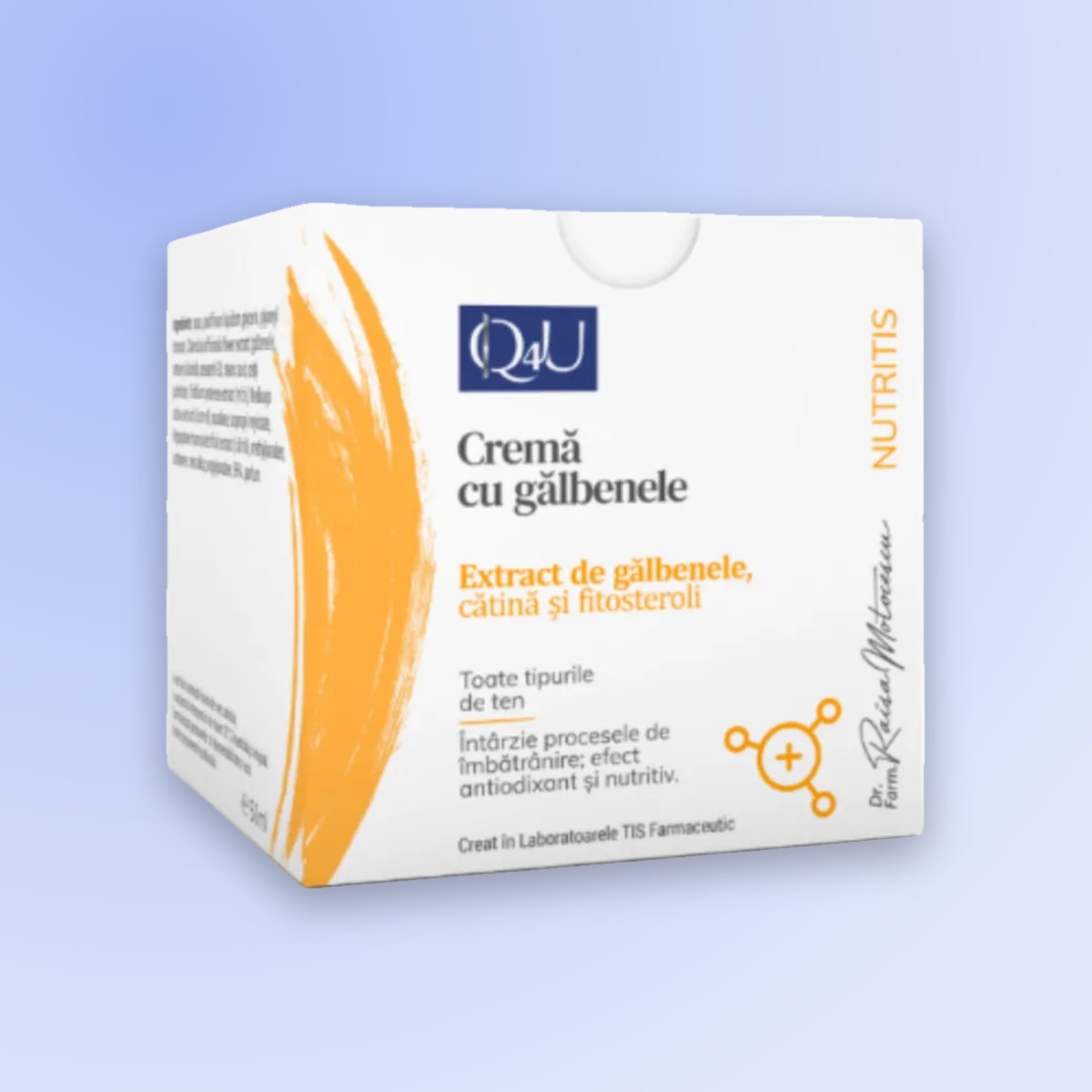 TIS Q4U Crema cu galbenele, 50ml