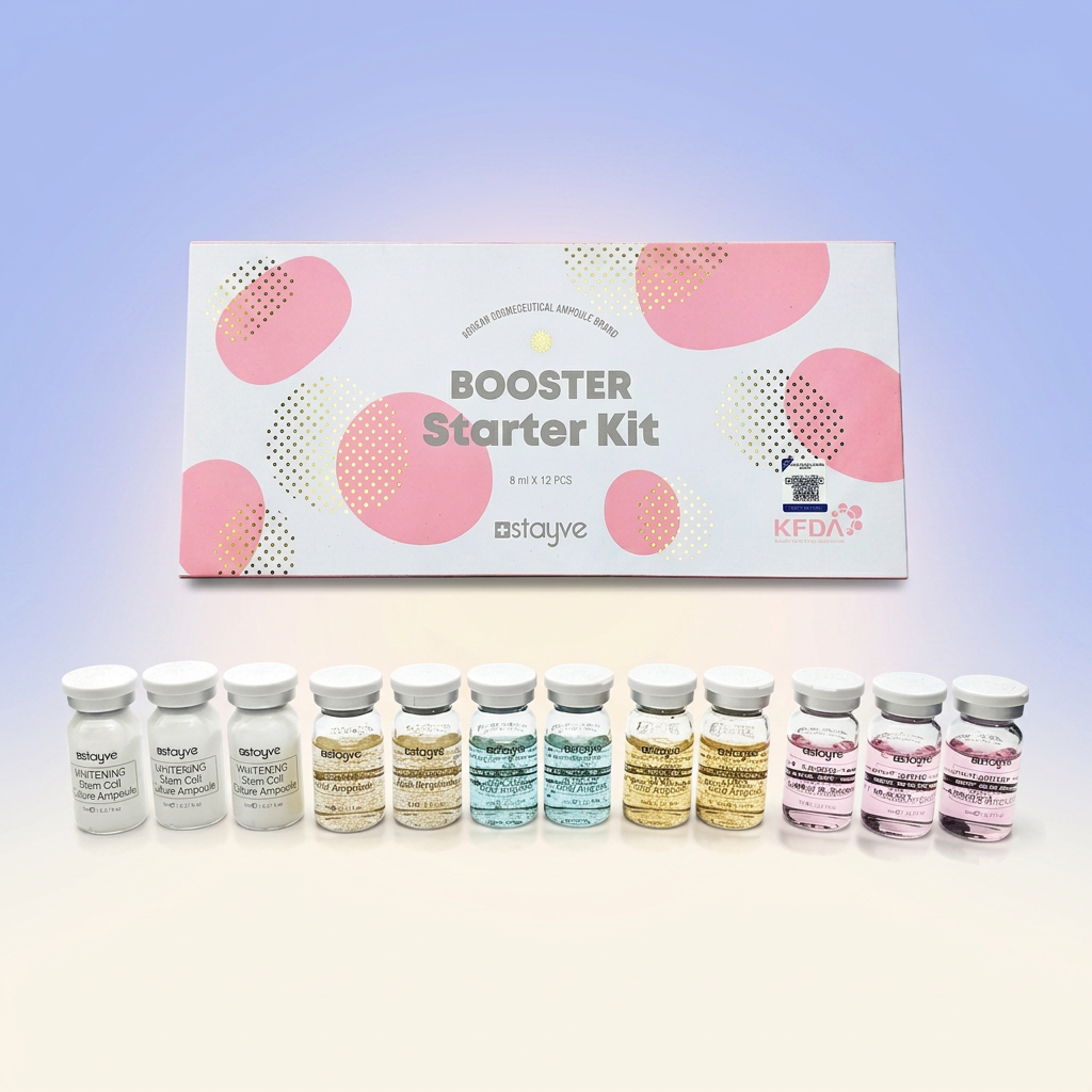 Set 12 Fiole Tratament Facial BB-Glow Meso Serum MakeUp Hidratare Microneedeling
