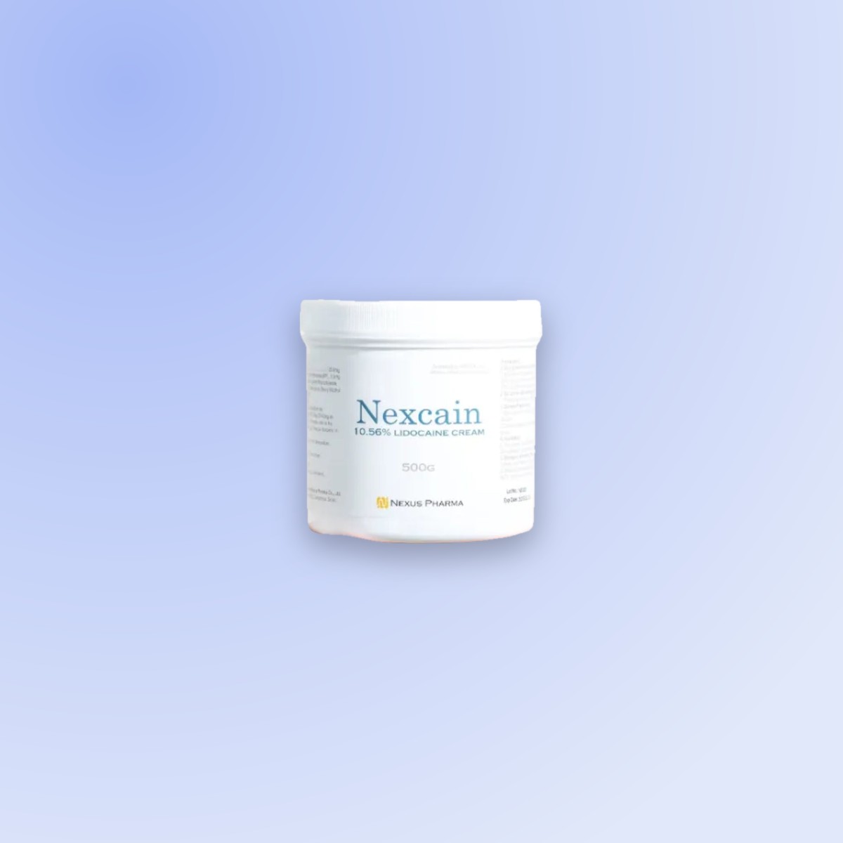 Nexcaine Crema Anestezica Nexcaine 10.56% Lidocaine– Cremă, 500 g