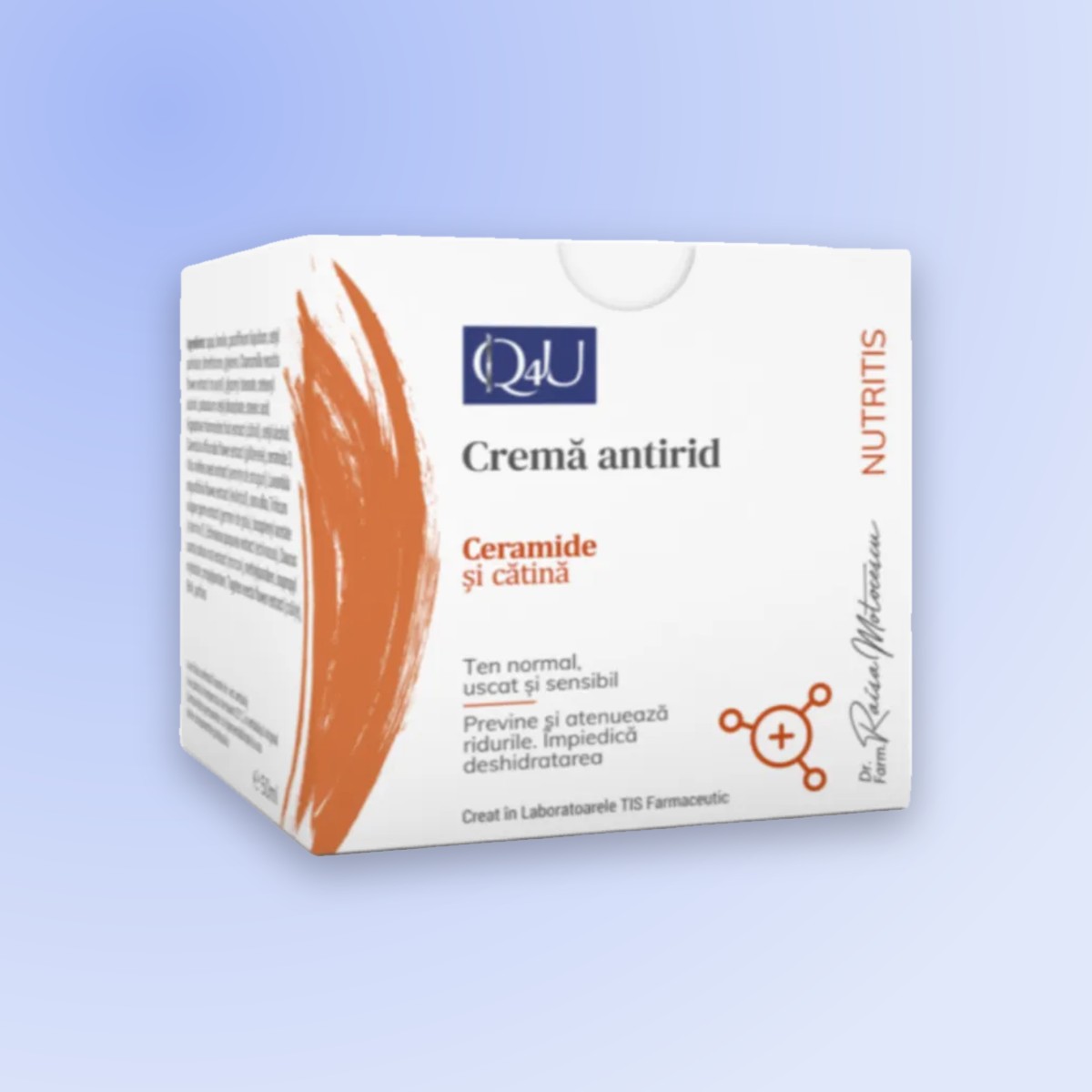 TIS Q4U Crema antirid cu ceramide, 50 ml